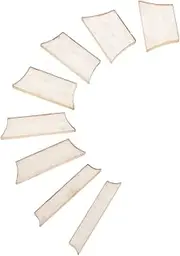 TOYANDONA Enhance Your Guitar 9pcs Shell Inlay Squares for Electric Guitar Fretboard Inlay Decor