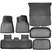 TPE Floor Mats and Boot Liner for Tesla Model Y (2021–2024)