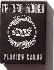 Te Reo Maori Slang Playing Cards - Lingo Playing Cards | Language Learning Game Set | Fun Visual Flashcard Deck to Increase Vocabulary and Pronunciation Skills - 54 Useful Phrases