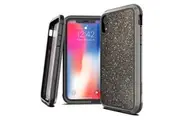 X-Doria Defense Lux Phone Case Cover Protection For Apple iPhone XS Dark Glitter