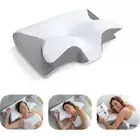 Memory Foam Cervical Pillow – 2-in-1 Ergonomic Contour Orthopedic Neck Support