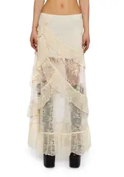 [Current Mood] Courtship Romance Lace Maxi Skirt