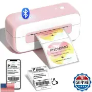 Phomemo Bluetooth Thermal Shipping Label Printer, 2025 Upgrade 4x6 Desktop Th