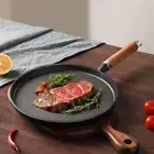 26cm Thickened Cast Iron Non-stick Frying Pan Cake Pancake Crepe Maker Flat Pan