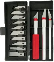 PERFORMANCE TOOL 13 pc Hobby Knife Set WIL1440