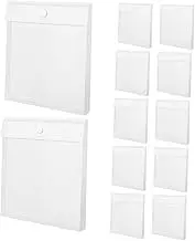 Craft Paper Storage Organizer 12 Pack Plastic File Bag Poly Document Folders Waterproof Sticker Organizer for Office