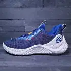 UNDER ARMOUR Curry 10 Dub Nation Basketball Shoes Mens 13 Blue Yellow Red Splat