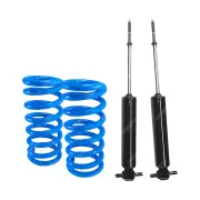 2 Front STD Gabriel Ultra Shocks + Lovells Springs for Pontiac Firebird Trans AM