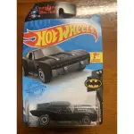 全新現貨 風火輪 HOT WHEELS 羅伯派汀森 初版 消光黑 蝙蝠俠 蝙蝠車 BATMOBILE 普卡 吊卡