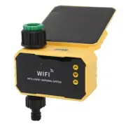 HG WiFi Water Timer With Solar Panel Smart Sprinkler Timer Automatic Irrigation