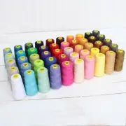 SERGER THREAD SPUN POLYESTER HUGE 2750 YD CONES STRONG LOW LINT - THREADART