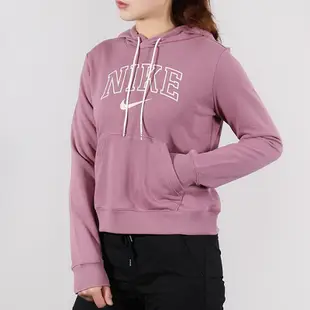 NIKE HOODIE VRSTY 女裝 上衣 長袖 連帽 帽T 休閒 紫【運動世界】AR3723-515