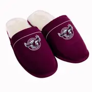 Manly Warringah Sea Eagles NRL Logo Warm Winter Slippers