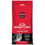 World's Best Multiple Cat Unscented Cat Litter 12.7kg