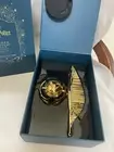 New! Wizard World Harry Potter Golden Snitch Clock Wings Gold Pottery Barn Desk