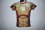 Under Armour Alter Ego IRON MAN Marvel Comics Compression Shirt 1246521 602 Boys
