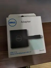 在飛比找Yahoo!奇摩拍賣優惠-二手 dell adapter da200 USB-C HD