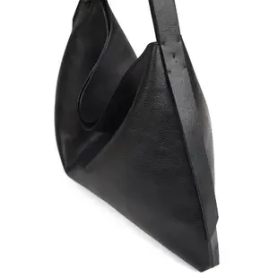 Darker Than Black Bags/Equilateral Triangle Hobo Bag等邊三角側背包/黑色