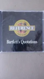 Bartlett's Quotations - Reference software learning tools