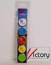 NEW CMC Ko Olina Golf Club Golf Ball Markers 5-Pack | Metal / 2-Sided/ 1" x 1"
