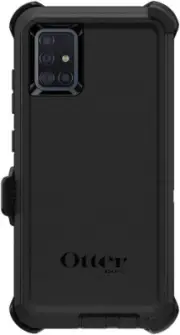 New Drop+ Case for Samsung Galaxy A51 5G OtterBox Defender Cover + Holster Black