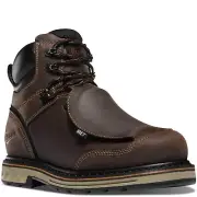 Danner 12532 Men's Steel Yard 6" Steel Toe/Met Guard Brown EH Work Boots Shoes