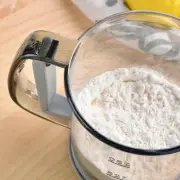 Flour Sifter Cup Handheld Double Layer Filter Mesh Flour Strainer Colander JJ