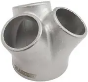 Aeroflow 3 Into 1 Turbo Merge Collectorcast 1X 2" Id to 3X 1-1/4" Uniround Aeroflow - AF8370-9898