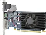 Cechoayuu Desktop Graphics Card, PCI Express 3.0 Compatible, Quiet, Low Temperature 2GB DDR3 Memory HD6450
