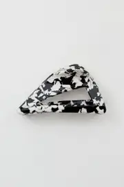 Multi Colour Triangle Claw Clip