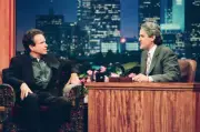 Actor Warren Beatty during an interview with host Jay Leno on Oct- Old Photo 2
