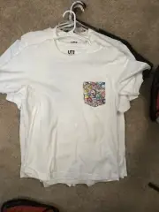Takashi Murakami UNIQLO DORAEMON T- Shirt White S Size Small Kaikai Kiki Rare DS