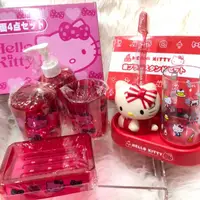 在飛比找蝦皮購物優惠-日本進口Hello Kitty盥洗沐浴用品組這兩組都是四件組