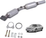 TOPAZ Front Catalytic Converter Flex Pipe 53717 Compatible with Toyota Corolla 2003-2007 Matrix Pontiac Vibe 2003 2004 2005 2006 2007 2008 1.8L Front Drive Wheel Only Replace# 174100D151 EPA Compliant