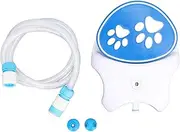 Gigicial Dog Water Fountain, Step On Foot Activated Dog Fountain for Medium to Large Dog, Water Dispenser Automatic Dog Water Sprinkler with Hose