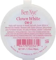 Ben Nye Clown White Makeup, 1.75oz./49gm.