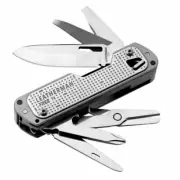 Brand New - Leatherman Free Series T4 Stainless Steel Multi Tool (12 Tools)