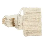 20 Pack Mesh Soap Saver Bags Pouches with Drawstring for Shower, 3.5 x 5.5 In