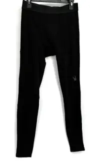 Spider ProWEB Dry Quick Reflective Trims Mens Black Compression Tights Pant Med