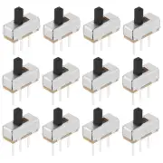 Ecsing 100Pcs Micro Slide Switch 2 Position 3 Pin Slide Switch SPDT On/Off To...