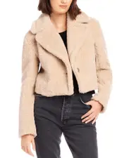 Fifteen Twenty Iva Cropped Sherpa Jacket