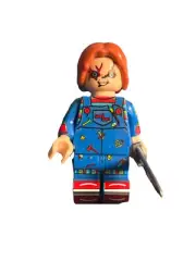Custom Child’s Play Chucky Building Block Mini Figure