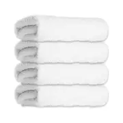 4PK Jason Commercial White J-Dry Luxe Bath Sheet Body/Hand Drying Cloth 90x180cm