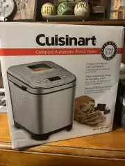 Cuisinart￼ Compact Bread Machine Stainless NEW IN BOX
