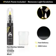 Touch Up Paint For Pontiac Solstice W30848 Black With Polish Paste