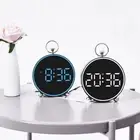 Wall-mounted Electronic Alarm Clock Display Table Clock for Bedroom