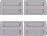 Cabilock Top Toaster 2 Slice Toaster Lid 4pcs 2 Slice Toaster Bread Machine Cover Bread Maker Upper Cover Silicone Breakfast Maker Lid Protective for Replacement Toaster Protector Lid Toaster