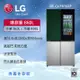 【LG 樂金】 InstaView™敲敲看門中門冰球冰箱｜Objet Collection® 860公升(冷藏498/冷凍362) GR-QLF87GSP