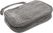 Travel Cable Organizer Bag Lightweight Electronics Accessory Storage Case for Data Cables Chargers Earphones for Vacation Business Trips and Daily Use