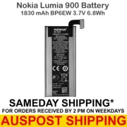 Nokia Lumia 900 Battery 1830 mAh BP6EW 3.7V 6.8Wh Mobile Phone High Capacity